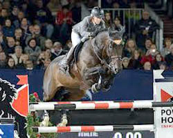 Mit Bella Donna hat Meredith Michaels-Beerbaum in Wien den 2. Platz im Springen der Global Champion Tour belegt.