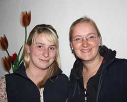 Die Besten in der Kategorie Youngster beim Vielseitigkeitscup sind Liane Keller (nicht im Bild), Andrea Sack (r.) und Hendrikje Purrmann. Foto: Wego