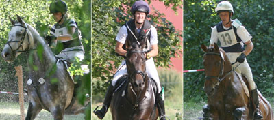 Medaillengewinner der Reiter: v.l. Katja Meinecke (Bronze), Dr. Martina Reemts-ma (Gold), Andreas Brandt (Silber). Fotos: Jutta Wego