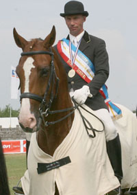 Rüdiger Tremp - Landesmeister Dressur L-Klasse Ü40. Foto: Jutta Wego