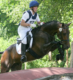Mandy Kalis startete mit Wellenstein in Bockleben und gewann die Kom-bi-Dressur mit 8,0. Foto: Jutta Wego
