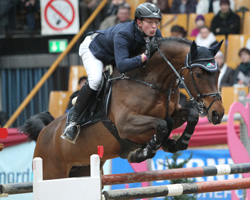 In der Mittleren Tour gewann der Augsburger Tobias Meyer mit Pour Le Poussage das Finale. Foto: Wego
