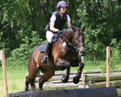 Dr. Martina Reemtsma auf Löwensten, das Siegerpaar im CDV-Cup 2011. Foto: Jutta Wego