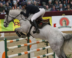 Heiko Schmidt wurde in der 1. Qualifikation zur Youngster Tour in Leipzig auf Carimo Dritter. Foto: Wego