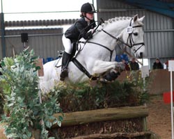 Bei den Ponyreitern ging die Silbermedaille an Lotta Schröder mit Candy for Fun. Foto: Wego
