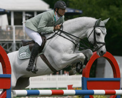Bei der ersten Etappe der Global Champions Tour 2012 in Doha/Katar belegte Marco Kutscher mit dem Hengst Cornet Obolensky Platz zwei. Foto: Wego