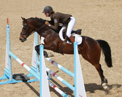 Franziska Lass ließ mit mehreren Siegen auf Pony Vivus vM ihre Klasse durchblicken. Foto: Wego