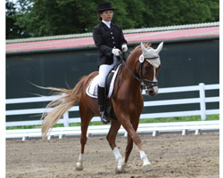 Mit ihrem Pony Diskaro startete Jolanda Becker in Klasse L bei den Junioren/Jungen Reitern und holte die Goldmedaille. Foto: Wego