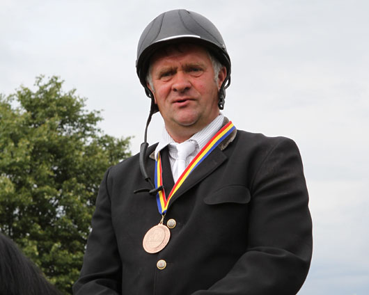 Wilfried Holl, Motor des Pferdesports in Crivitz, wird 60 Jahre alt. Foto: Jutta Wego