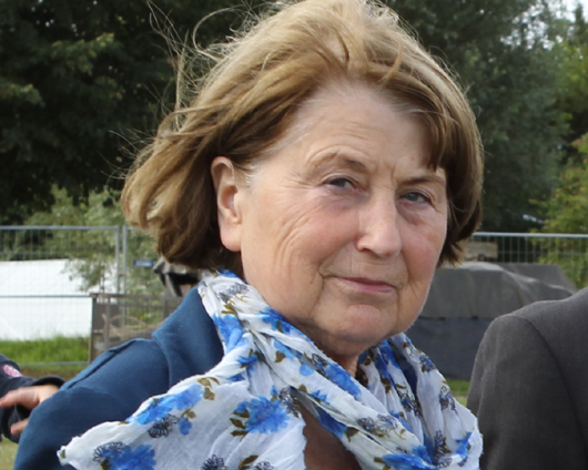 Karin Lüdke lebt von Jugend an für den Pferdesport. Am 13. März wird sie 75 Jahre alt. Foto: Jutta Wego
