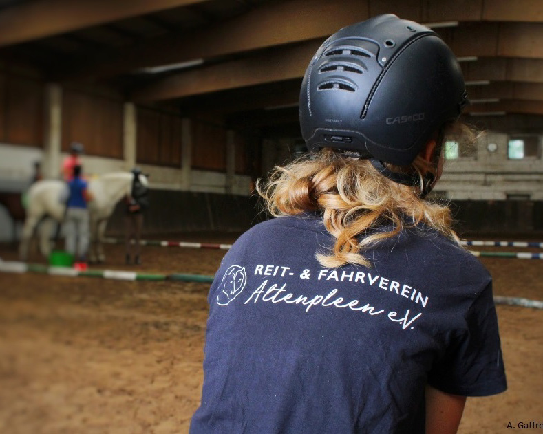 Der RFV Altenpleen führt am 28. September aus Anlass des 50-jährigen Vereinsjubiläums einen Reitertag durch. Foto: A.Gaffrey 