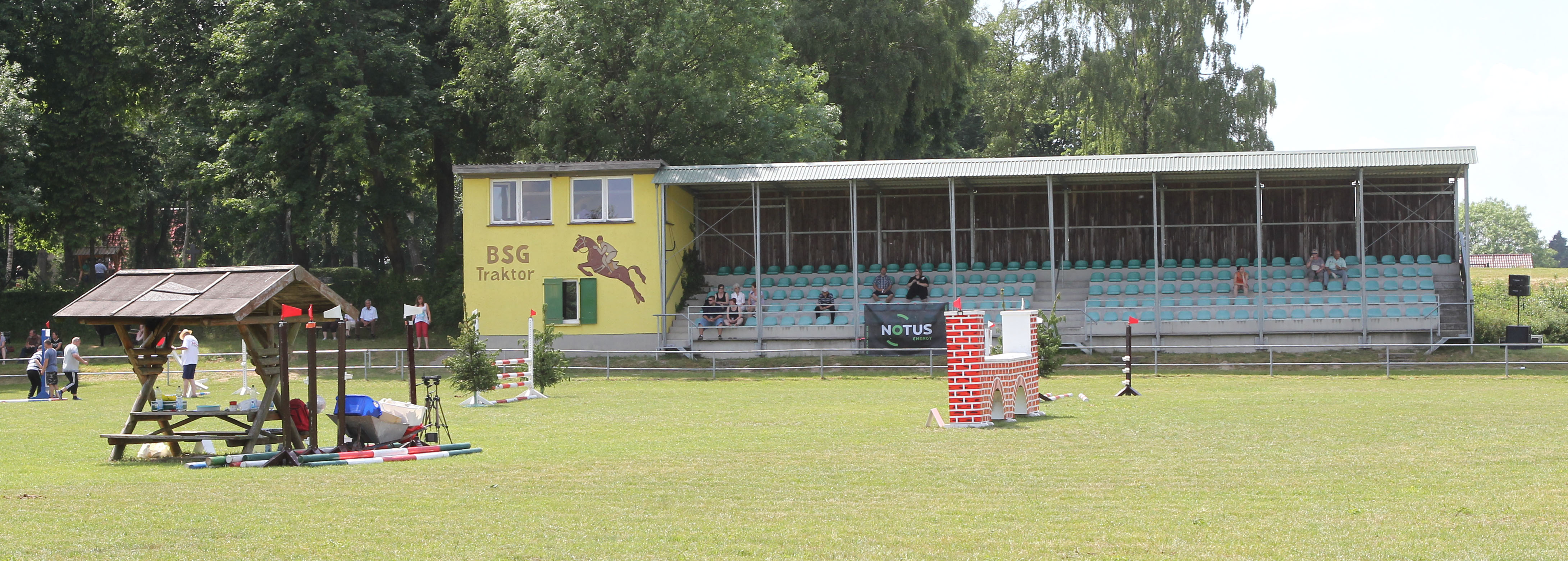 Nach vielen großen Fahrturnieren unter Leitung von Hans-Joachim Thamm hat der Turnierplatz in Woldegk vom 11. bis 13. September 2020 auch seine Premiere mit einem S-Springturnier gehabt. Foto: Jutta Wego