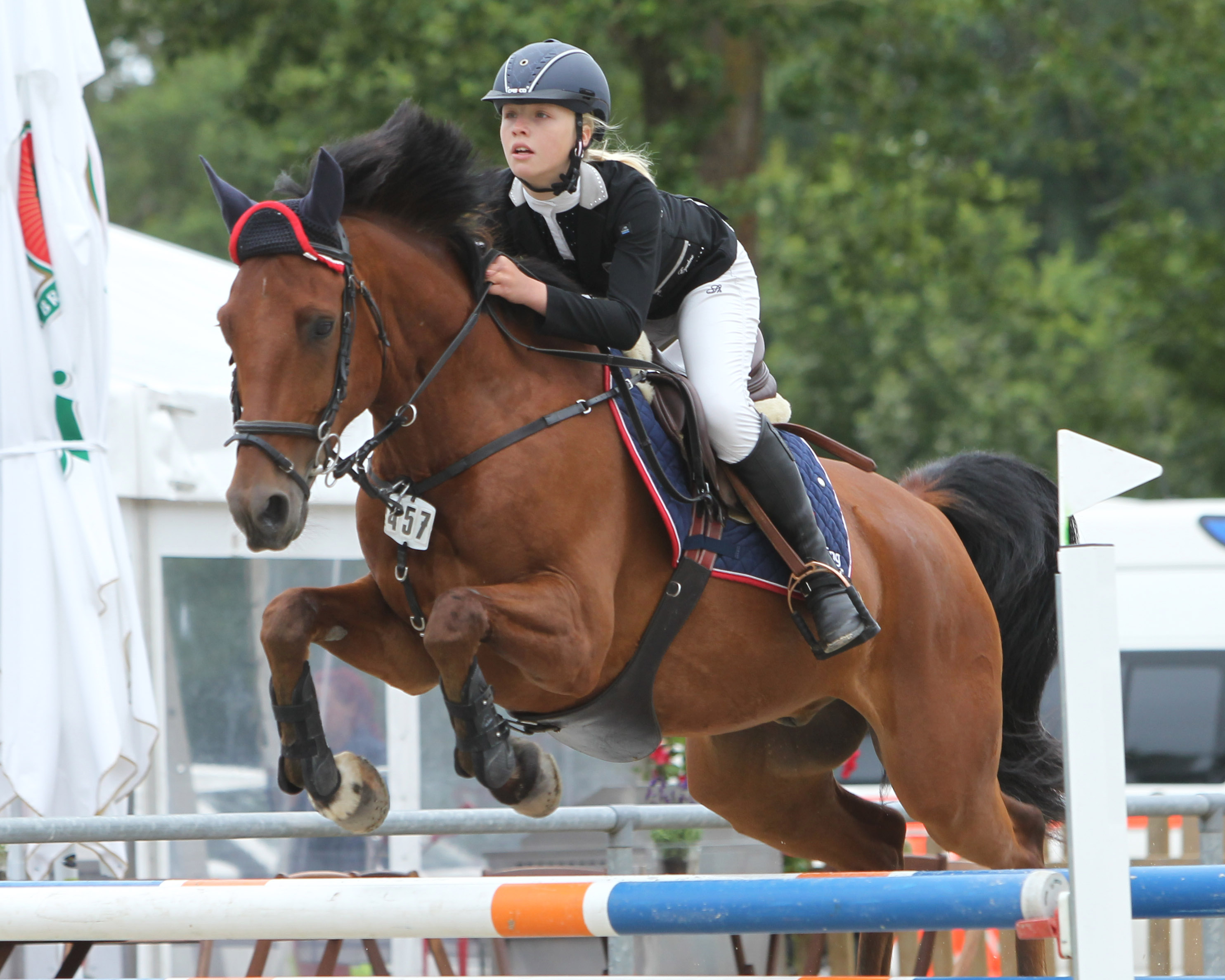 Daewin (Top Dubidu x Korin) mit Emma Wiktor.