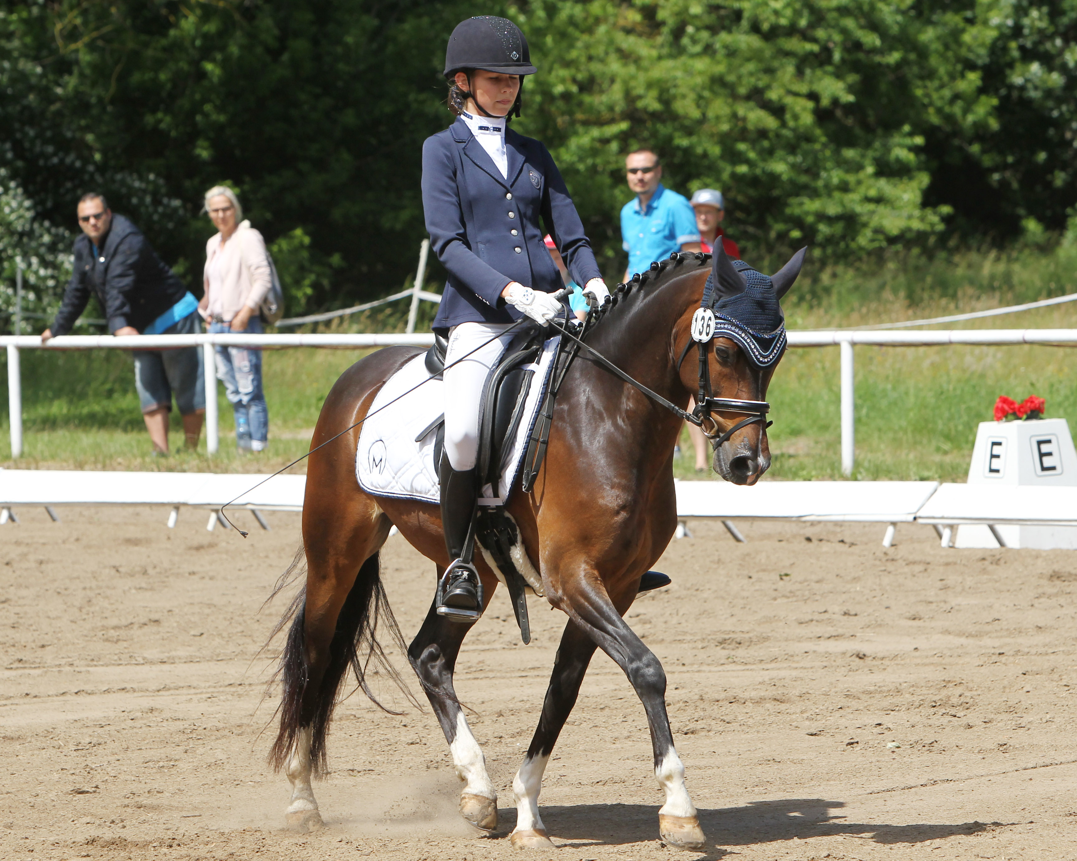 Goldkind (Golden Dream x Dornik Boy) mit Stella Baranowski.