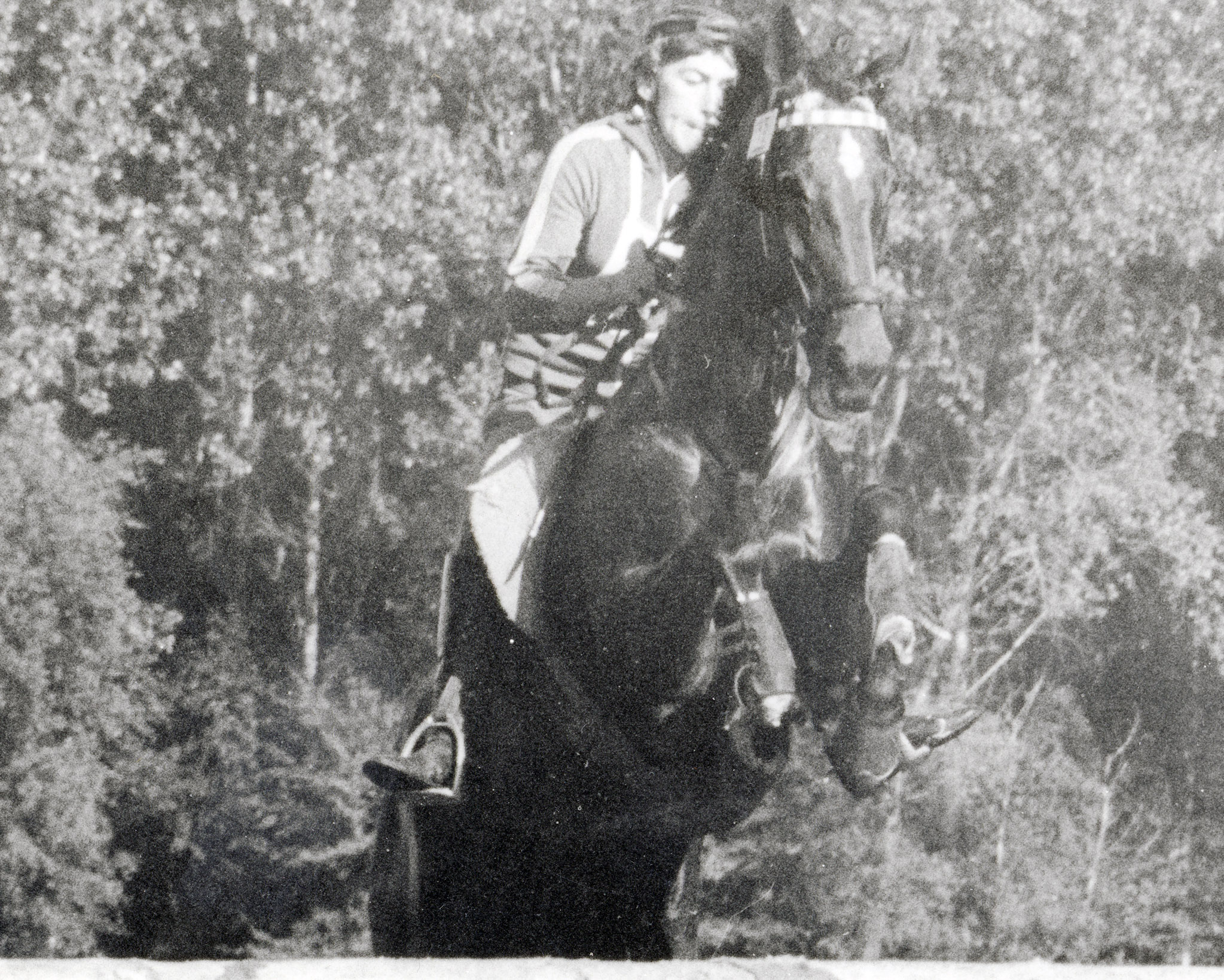 Neun Titel im Springen und in der Vielseitigkeit gab es Hanna Preller aus Wernigerode. 1984 wurde sie Vielseitigkeitsmeisterin mit Fenia III. © Mihatsch