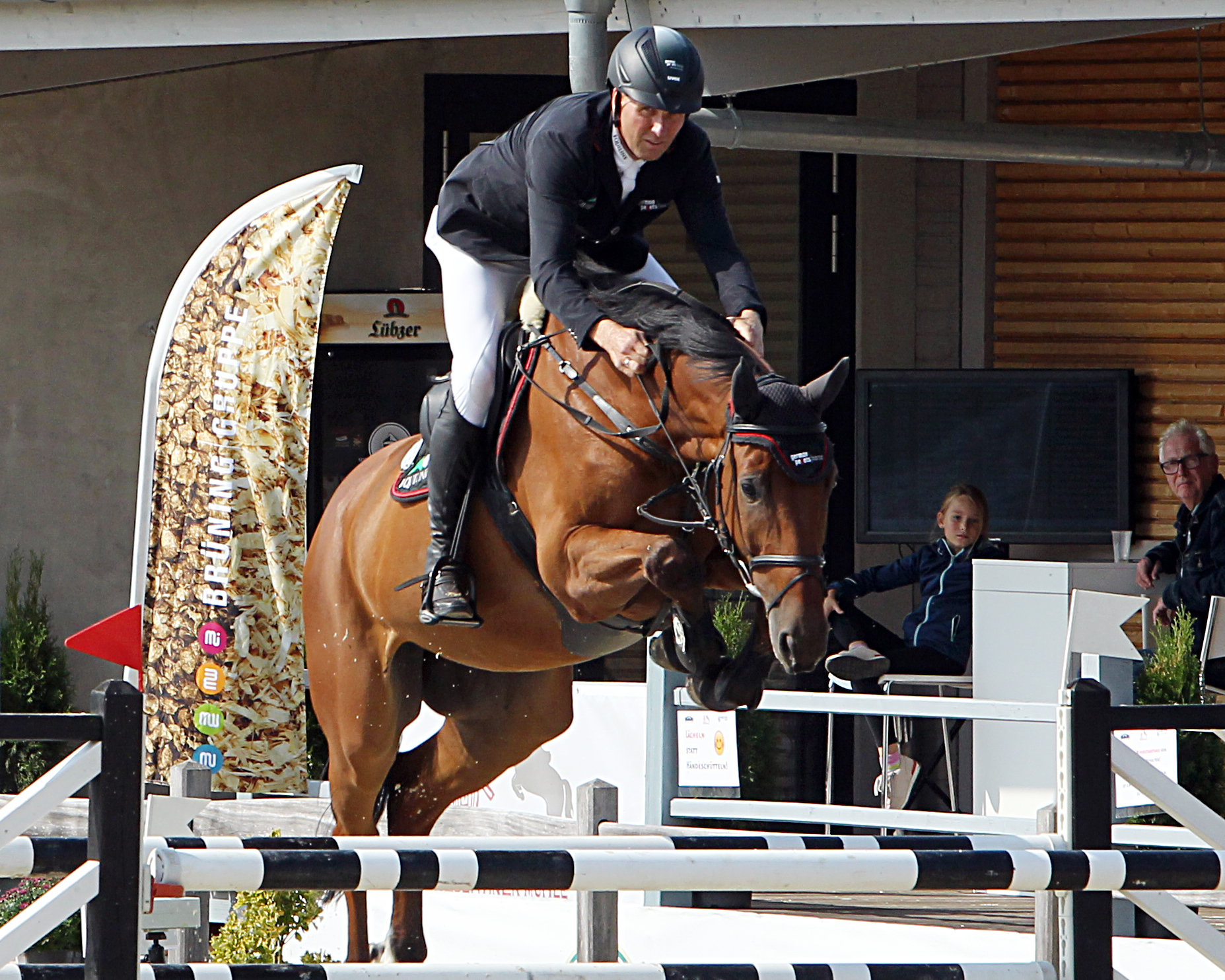 Der 10-jährige Conacco ist gegenwärtig das erfolgreichste Pferd von André Thieme in Ocala/FL. Im 100.000 US-Dollar-Grand Prix wurde das Paar am Sonntag Dritter. © Jutta Wego