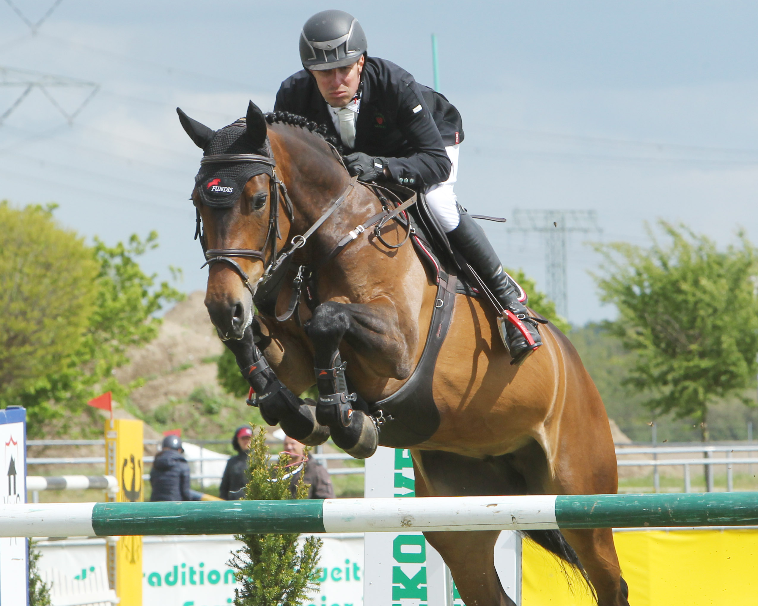 Zu zwei Siegen kam der 31-jährige Christoph Lanske (Dersekow) in Prussendorf. Auf Calestra gewann er die 1. Qualifikation der Großen Tour. © Jutta Wego
