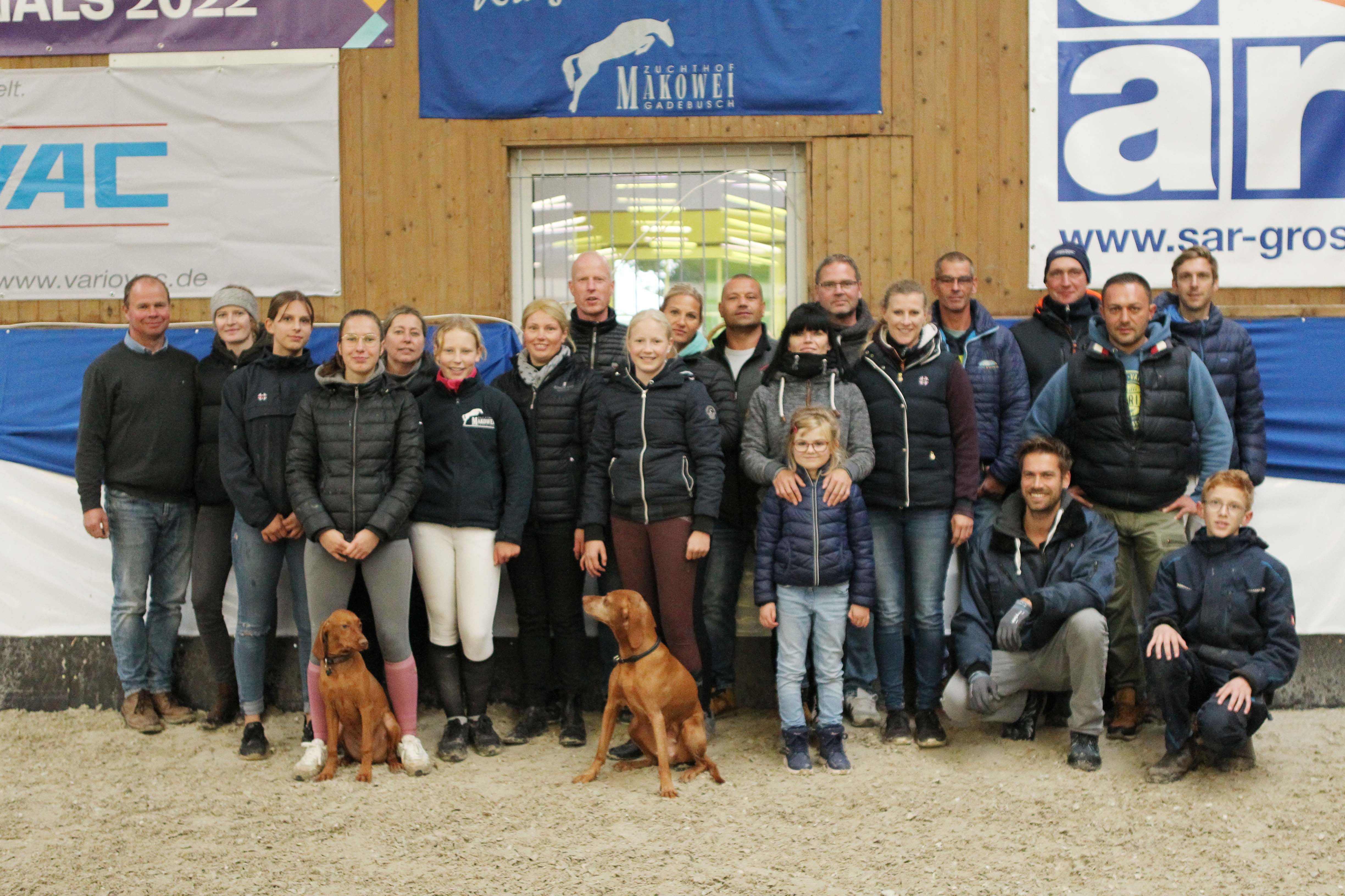 Hinter den Turnieren auf dem Zuchthof Makowei in Gadebusch steht ein großes Team engagierter Helfer. © Jutta Wego