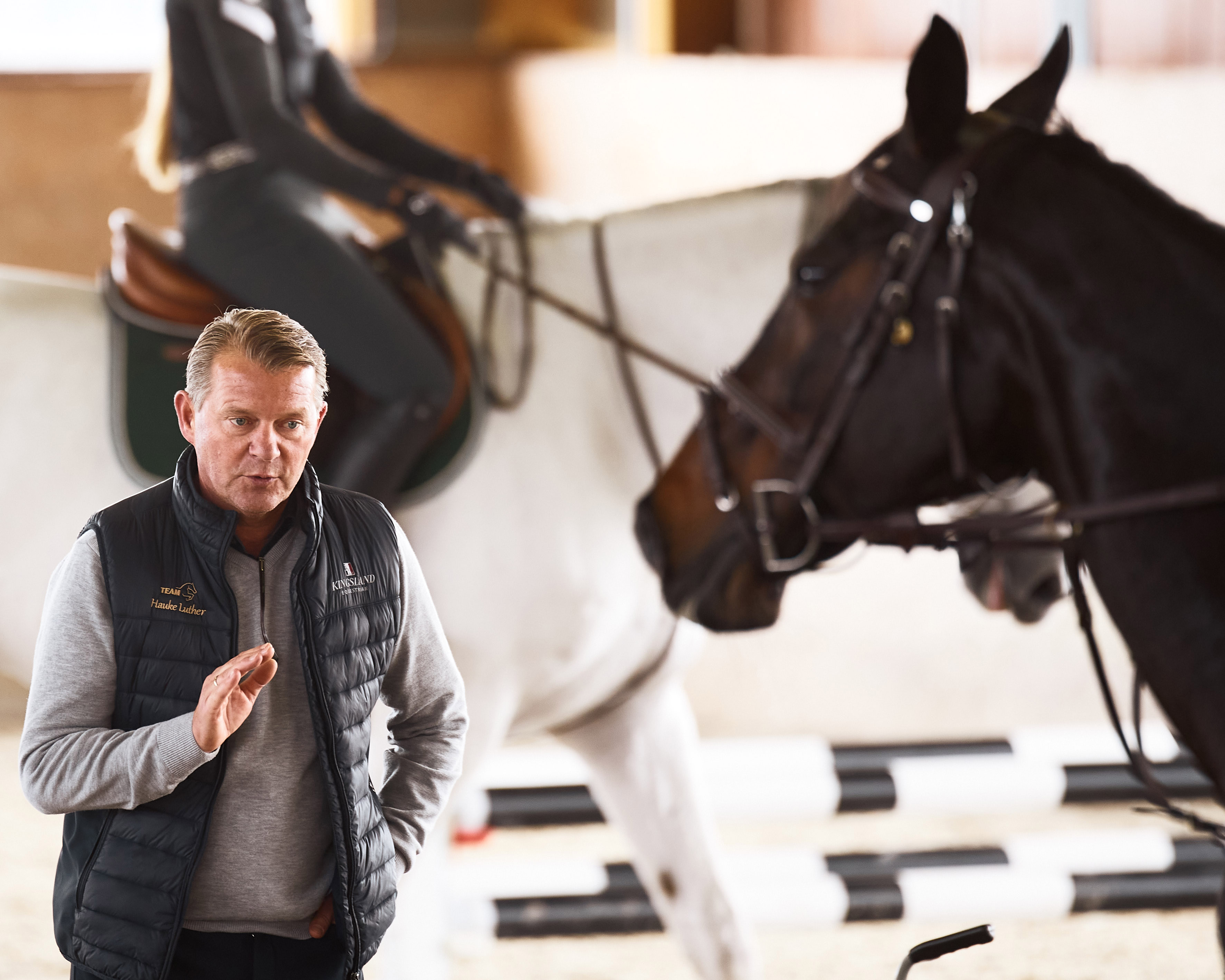 Hauke Luther kommt ein weiteres Mal zum Training nach Göhren-Lebbin. Nutz die Möglichkeit Eure reiterlichen Fähigkeiten zu verfeinern. © privat