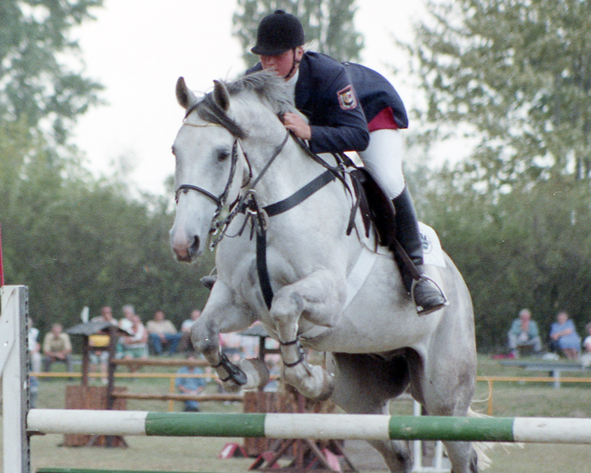 1996 Birte Makowei in Blowatz. © Jutta Wego