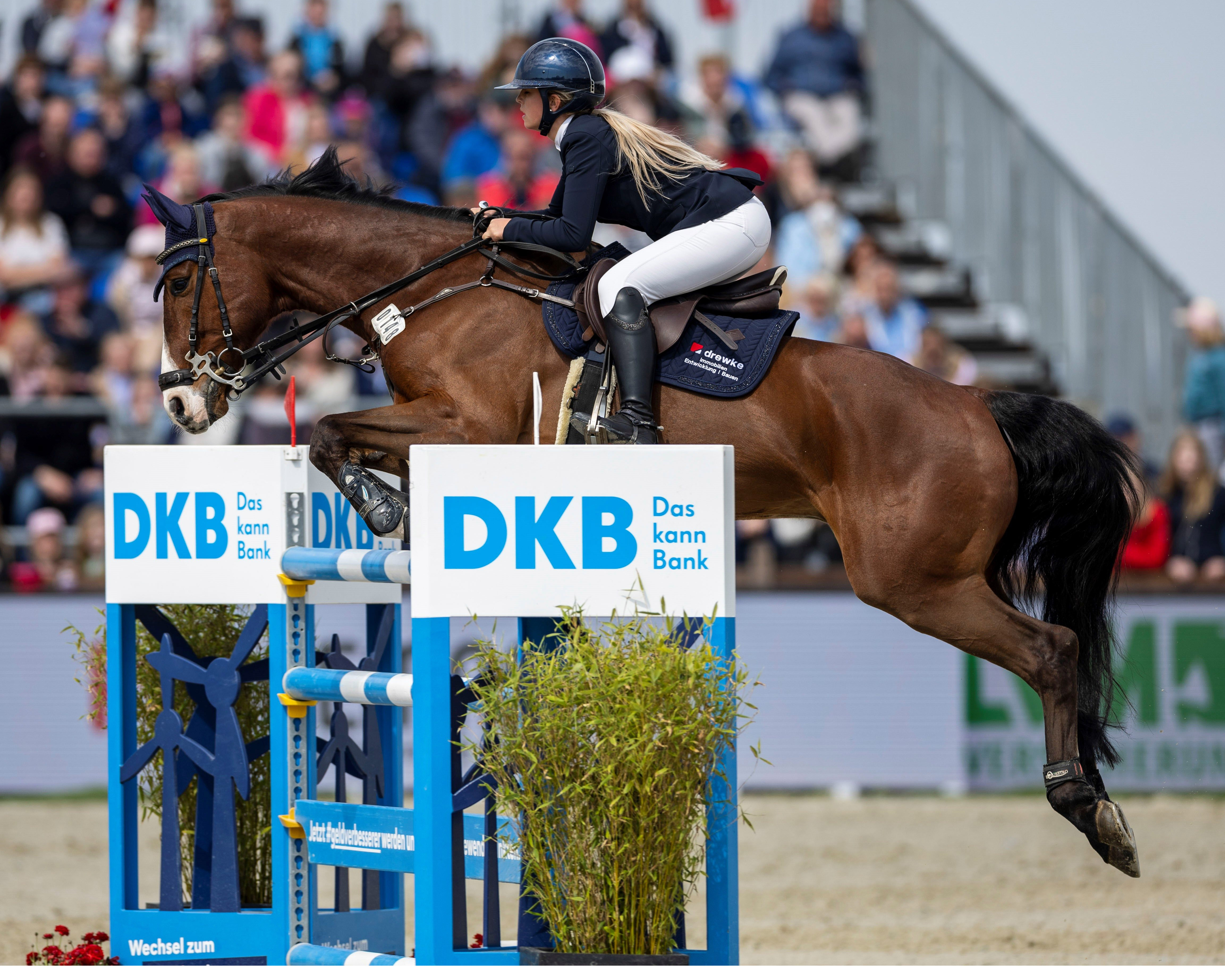 Christin Wascher träumt von einem Start in Aachen - der Weg führt über Gut Viegeln. © Thomas Hellmann