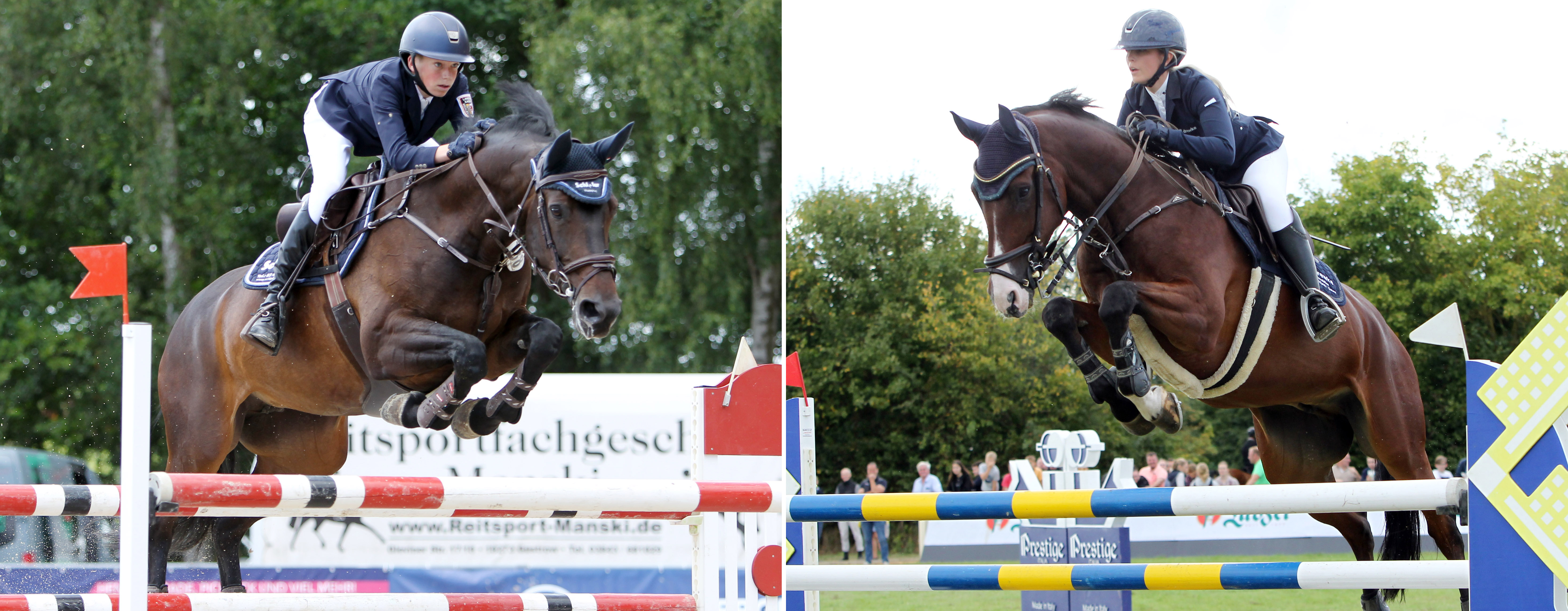 Hendrik Greve (RFV Gadebusch) - hier mit DSP Viktoria - gehört mit 16 Jahren schon zu den erfolgreichsten Reitern und führt die Liste der U16 und U18-Reiter an. © Jutta Wego