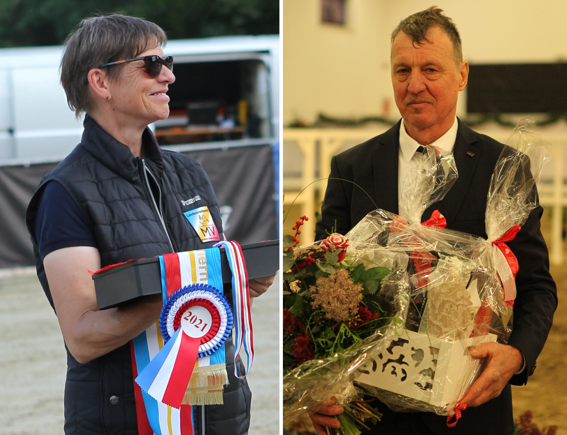 Mit 12 erfolgreichen Ponys hat Patricia von Mirbach (Kühlungsborn) die meisten unter den Ponyzüchtern und nimmt Rang 2 ein. Ihr Bester ist der 16-jährige Ballack vM (v. Beckenbauer). © Jutta Wego
