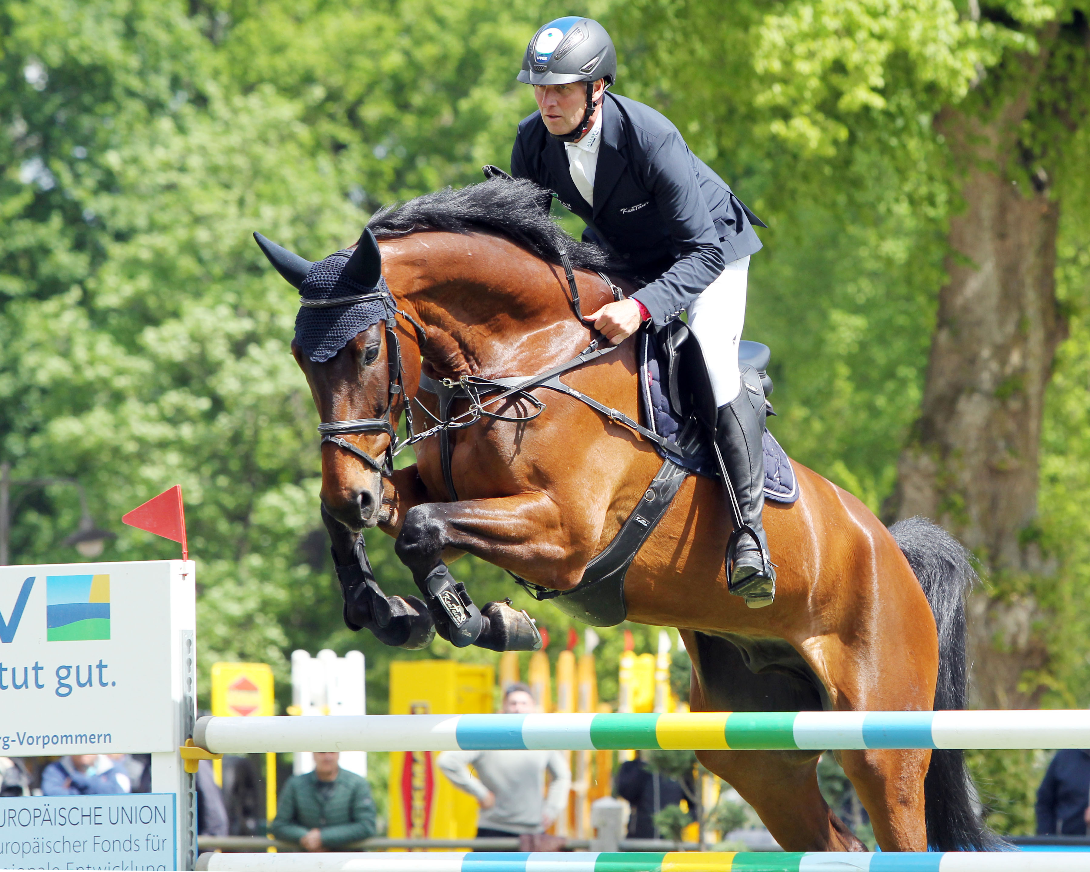 Das beste seiner vier Grand Prix-Erfolge am 25. und 26. März in Ocala hatte André Thieme mit dem 3. Platz auf dem 9-jährigen Paule S. © Archiv Wego