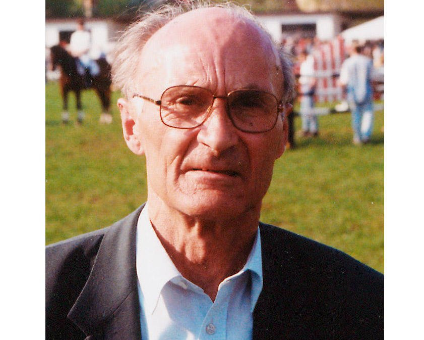 Gerhard Brombach - ein Leben für die Pferde und ein Vorbild für die Jugend. © Jutta Wego