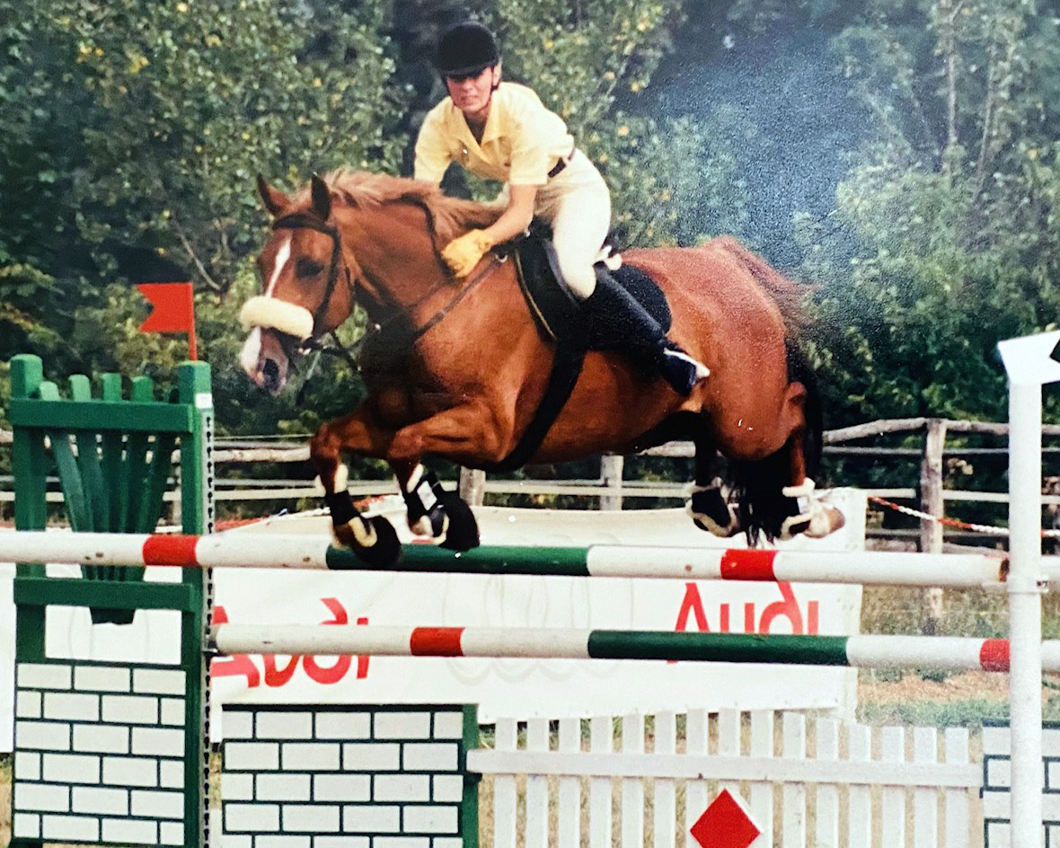 1997 - hier in Eichstädt bei Berlin - markierte den sportlichen Höhepunkt von Fanny Lady, damals gerade mal 9 Jahre alt.