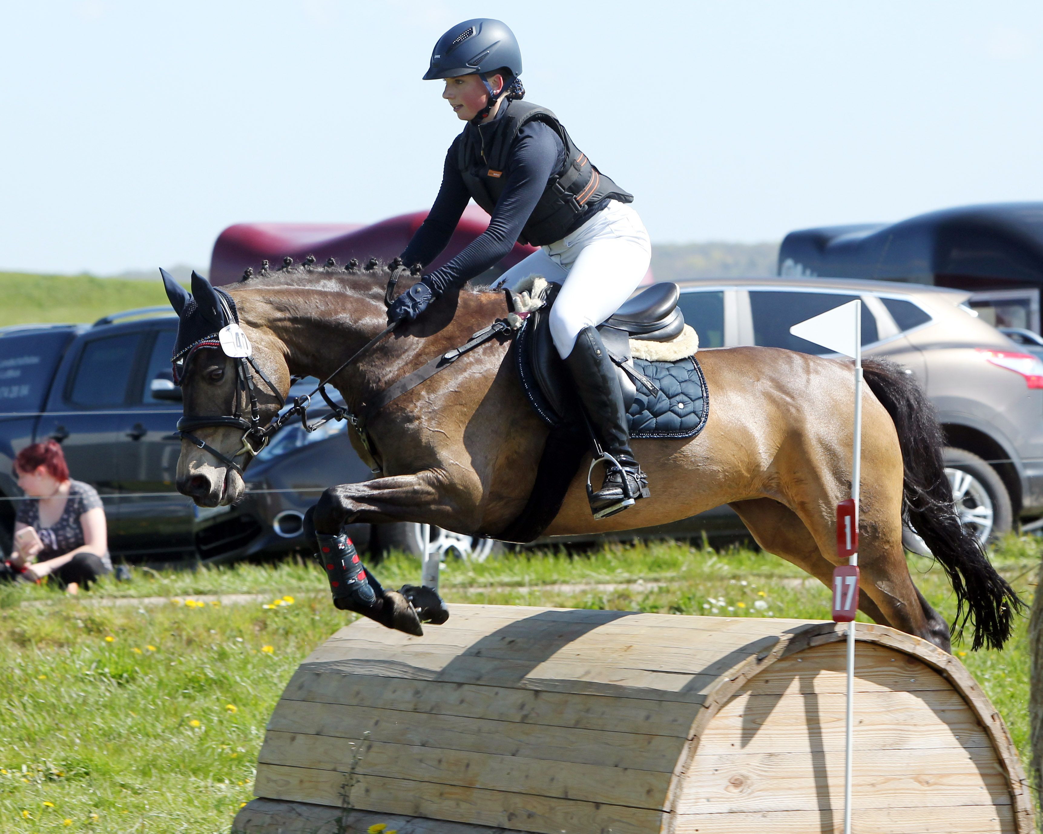 Den Cross-Country-Future-Cup, traditionell Bestandteil des Turniers, hat Mara Hartmann aus Tribsees auf dem Pony Beyonce at Little Uncle gewonnen. © Archiv Wego