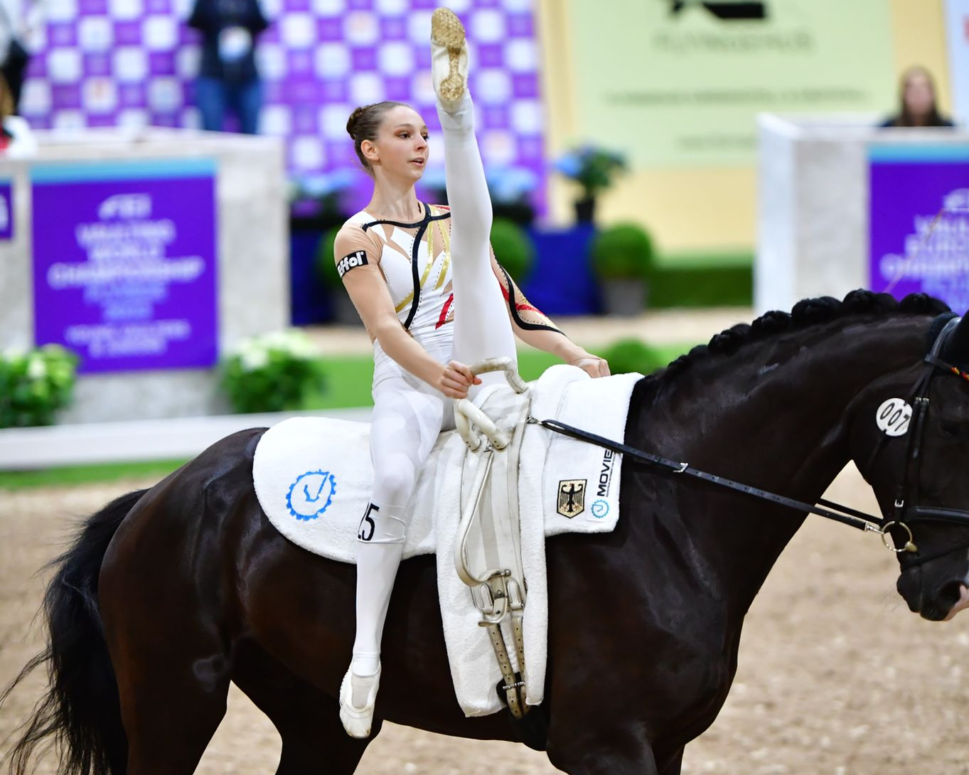 Alina Ross bei der diesjährigen Europameisterschaft in Schweden. © D. Kaiser