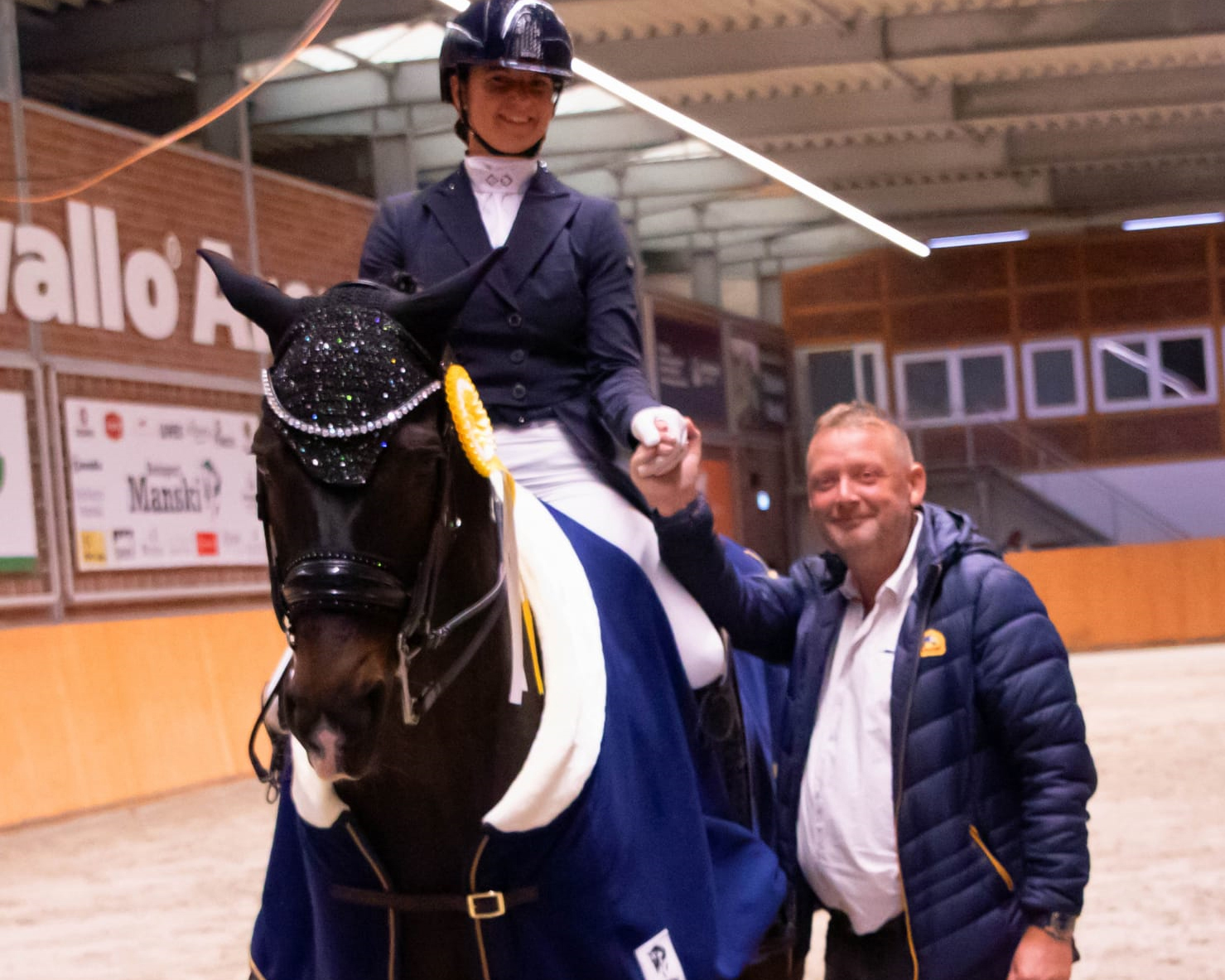 Güstrow: S-Sieg für Susanne Voß in der Cavallo Arena