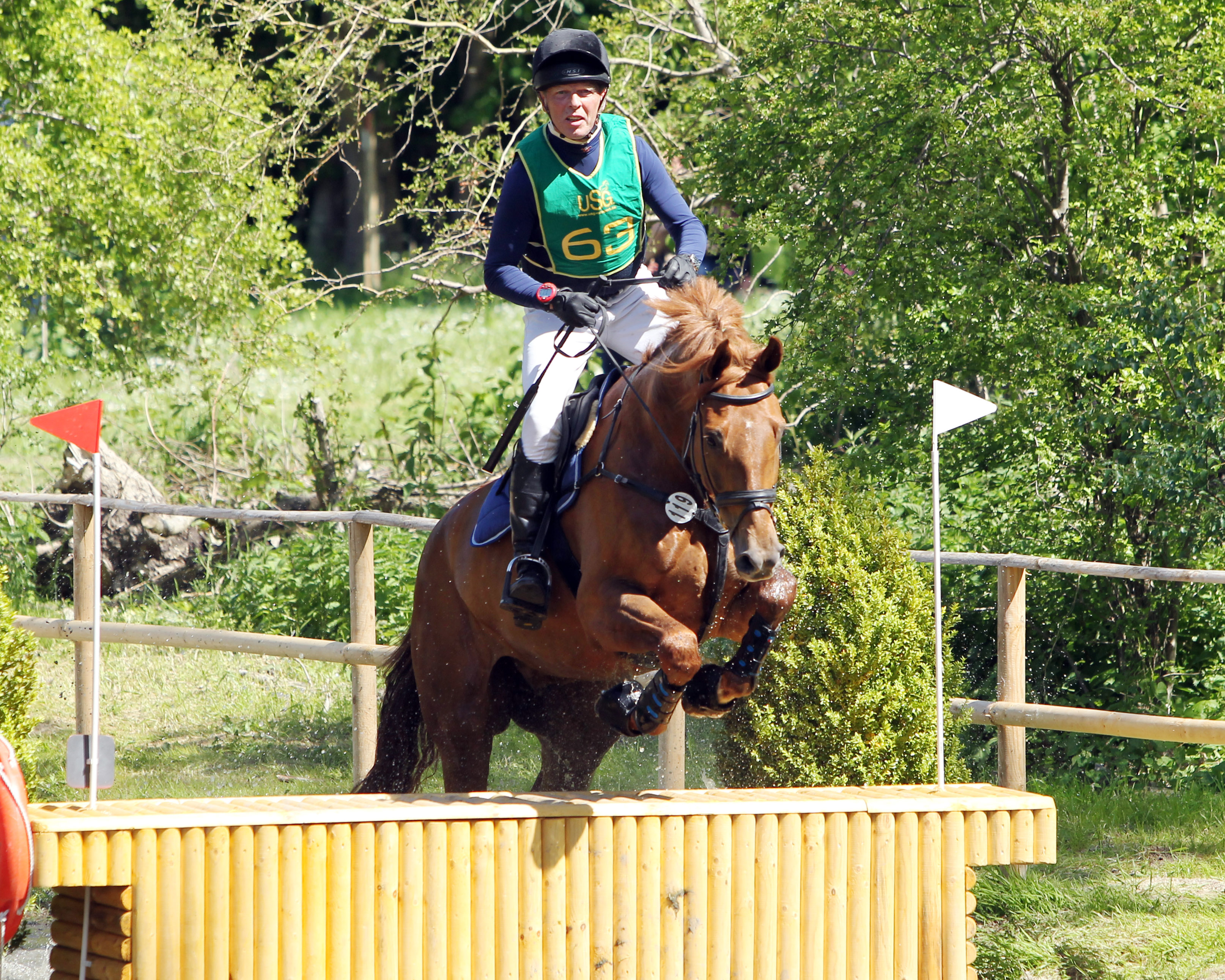 Der 62-jährige Philipp Riedesel kehrte mit dem 4. Platz auf D’accord im CCI3*-S aus dem polnischen Strzegom auf die Insel Rügen zurück. © Archiv Wego