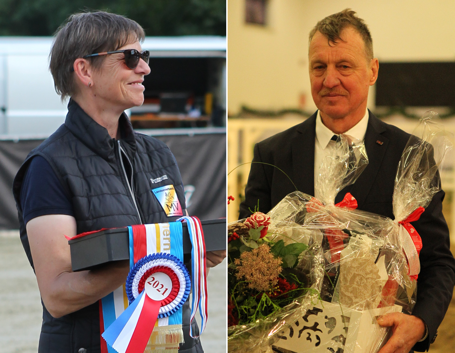 Dank des Dressurponys Domino (Top Dubidu / Don Joshi AT), der allein 2.240 Euro gewann, führen Elke & Armin Spierling (Neuenkirchen) das Ranking der Ponyzüchter mit 2.762 Euro von 3 Ponys an. © Jutta Wego