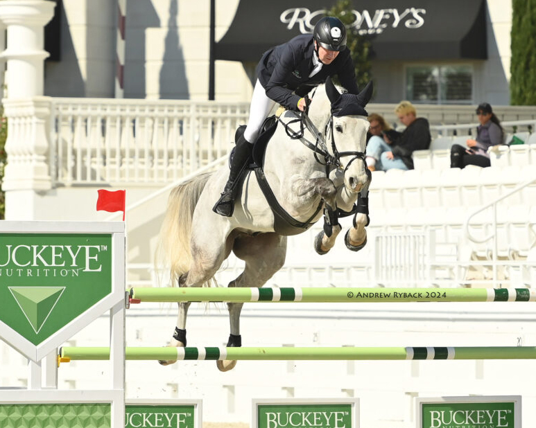 Eine Woche nach seinem Sieg in einem Grand Prix im World Equestrian Center (WEC) von Ocala legte André Thieme nun nach und wurde bei den Ocala Hits Shows Zweiter im mit 75.000 $ Großen Preis. © Ocala/Andrew Ryback