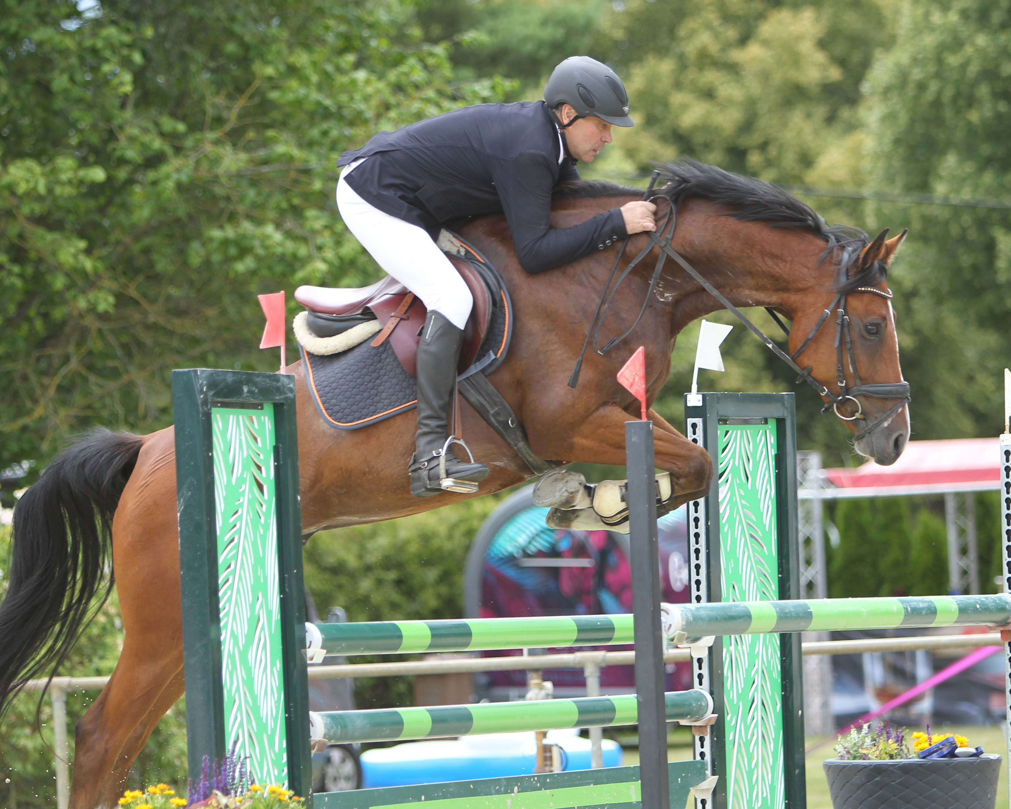 Der 46-jährige Karsten Krohn (Seegrund Ahlbeck) war der einzige der mit Charleston Lu in der Konkurrenz der Ü40 Amateure seinen Titel aus dem Vorjahr verteidigte. © Archiv Wego