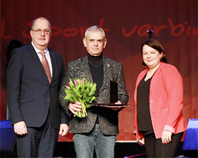 Andreas Bluhm, Rolf Günther und Stefanie Drese © LSB MV/Heiko Richter