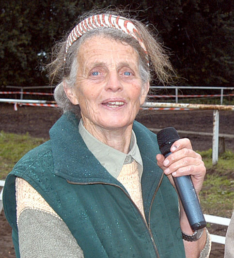 Karin Molzahn aus Altenpleen, „Grand Dame des Pferdesports“ in Mecklenburg-Vorpommern, ist im Alter von 87 Jahren gestorben. © Jutta Wego