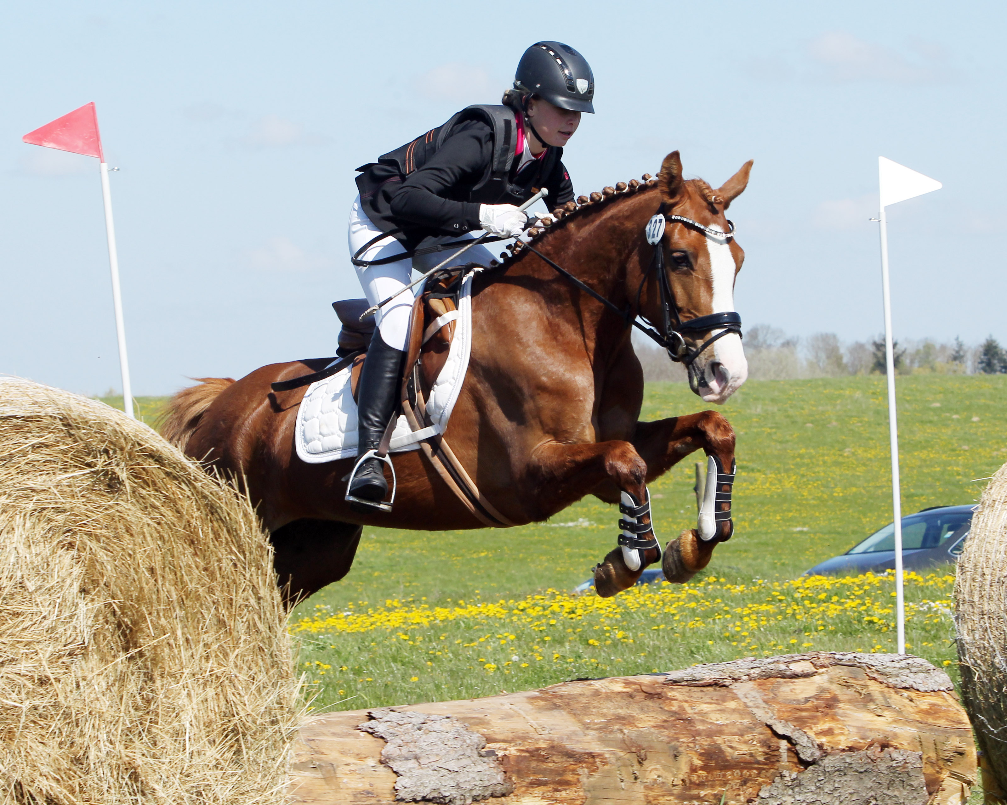 Der 2. Platz in der A-Kombi von Vanselow ging an die 14-jährige Melina Lou Bartel aus Parkentin auf dem Kleinen Reitpferd Sunsation. © Archiv Wego