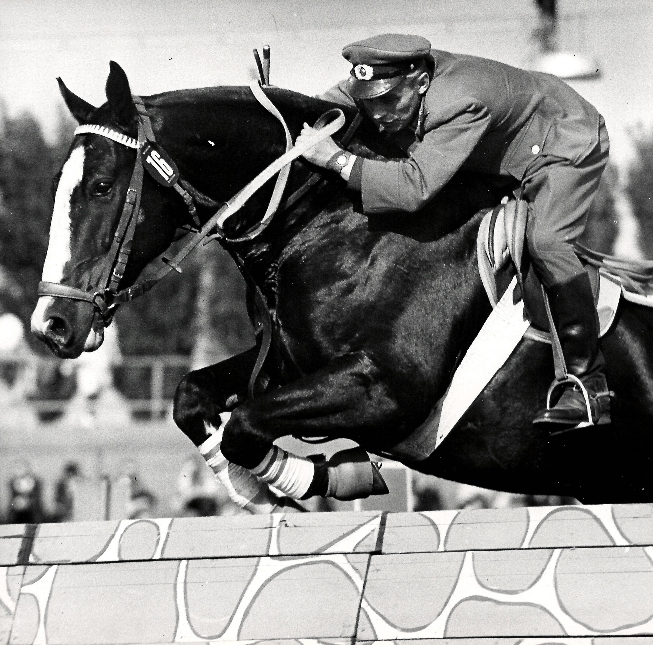 Helmut Gille im Jahre 1965 mit Flugwind. © Gert Kilian