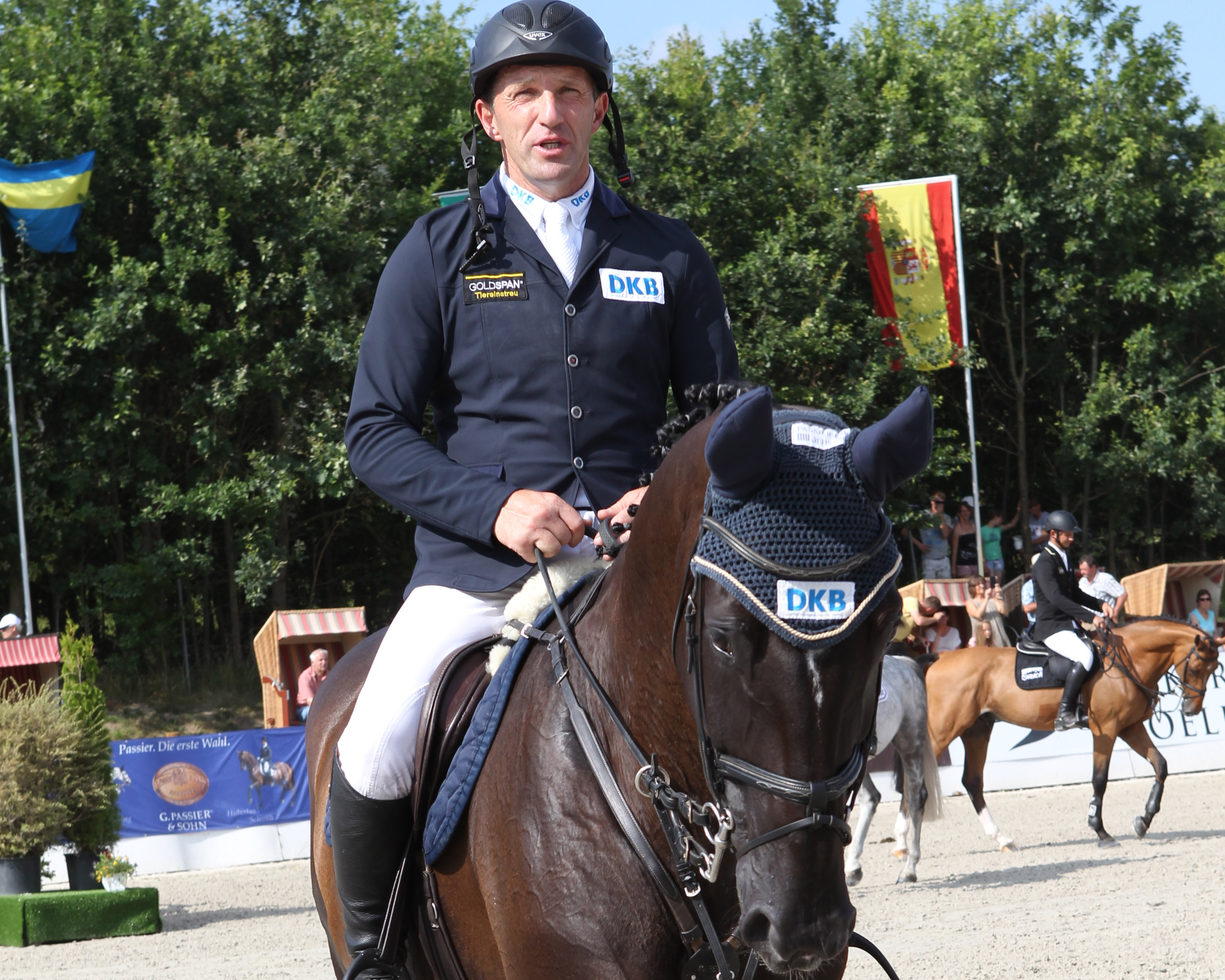 Holger Wulschner ist Sportdirektor bei den DKB Pferdewochen in Hohen Wieschendorf. Kim Krehling hat mit ihm gesprochen. © Jutta Wego