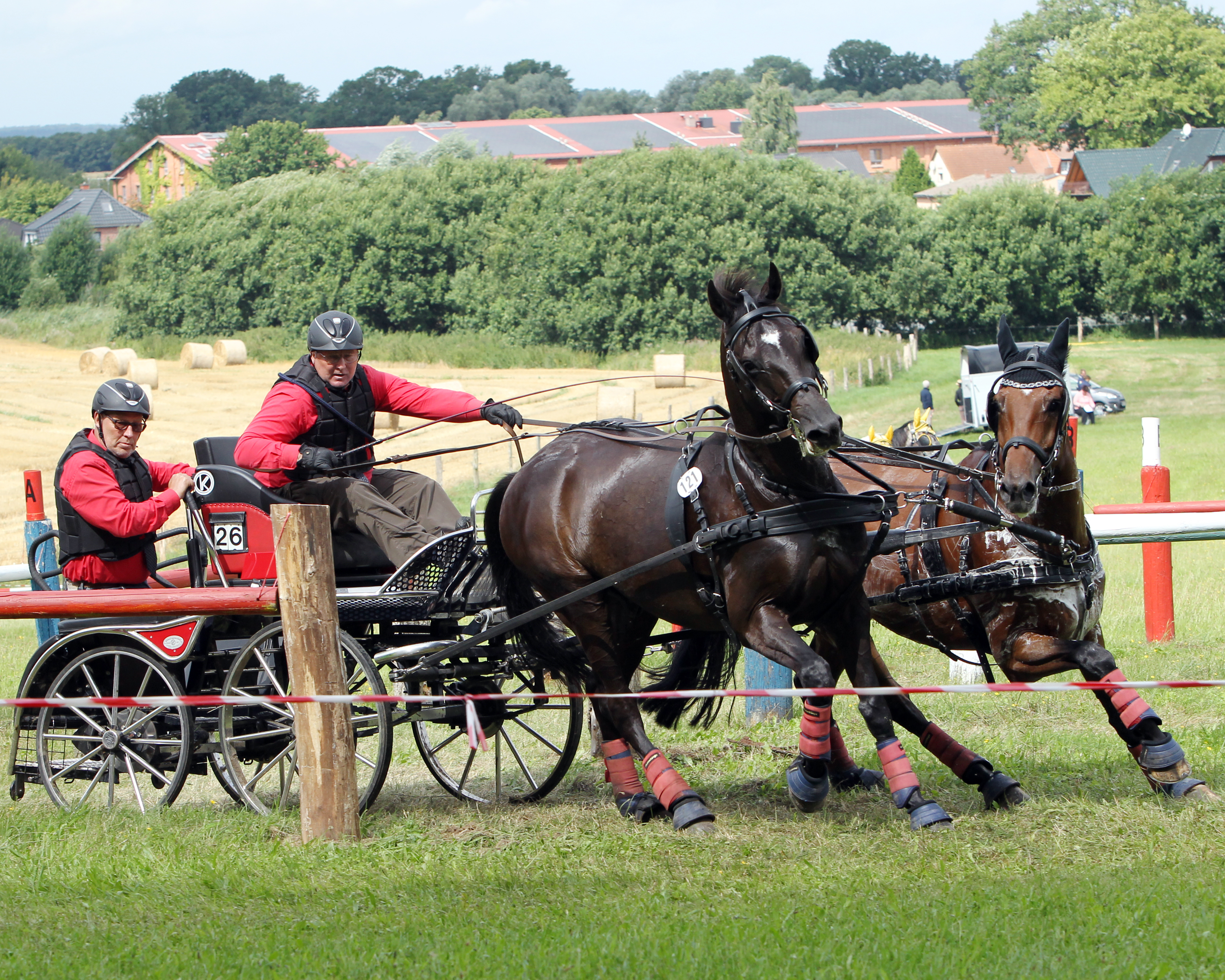 Hans-Georg Schröder aus Anklam - hier im Gelände von Bollewick. © J.Wego