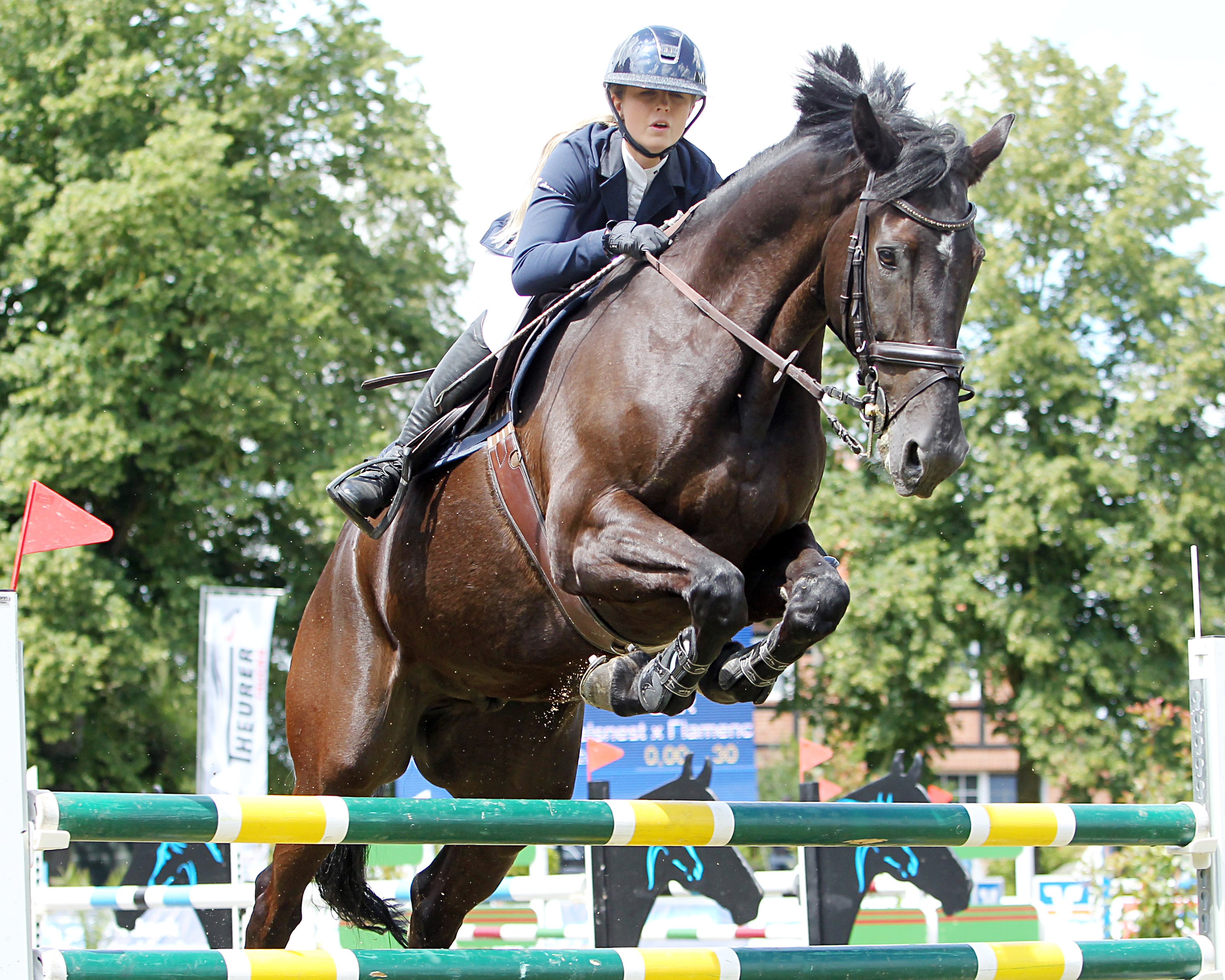 Landesmeisterin Christin Wascher kommt zum Reitturnier nach Eldena