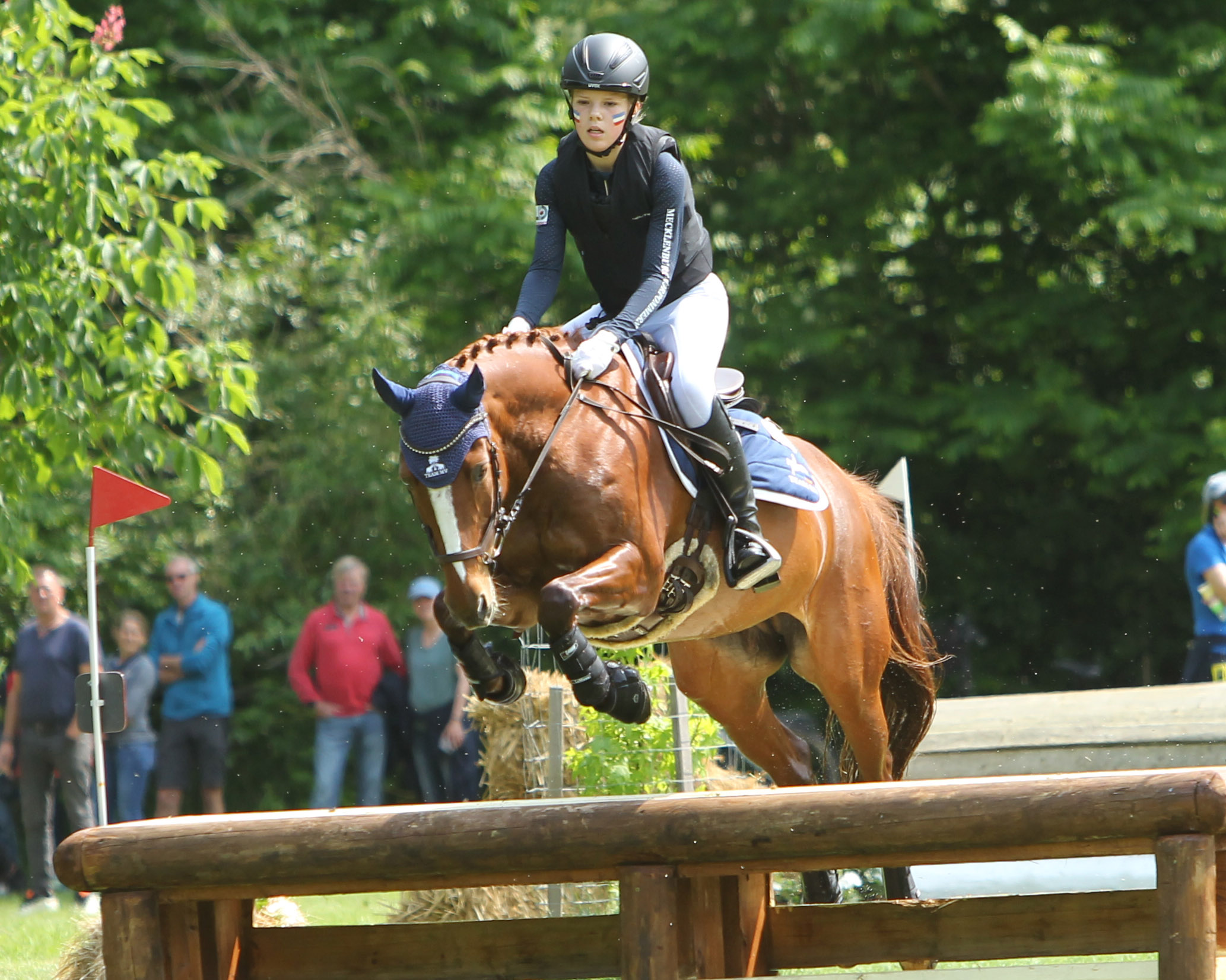 MV-Reiterin Anna Marie Rohlfing mit Cool Man. © J. Wego