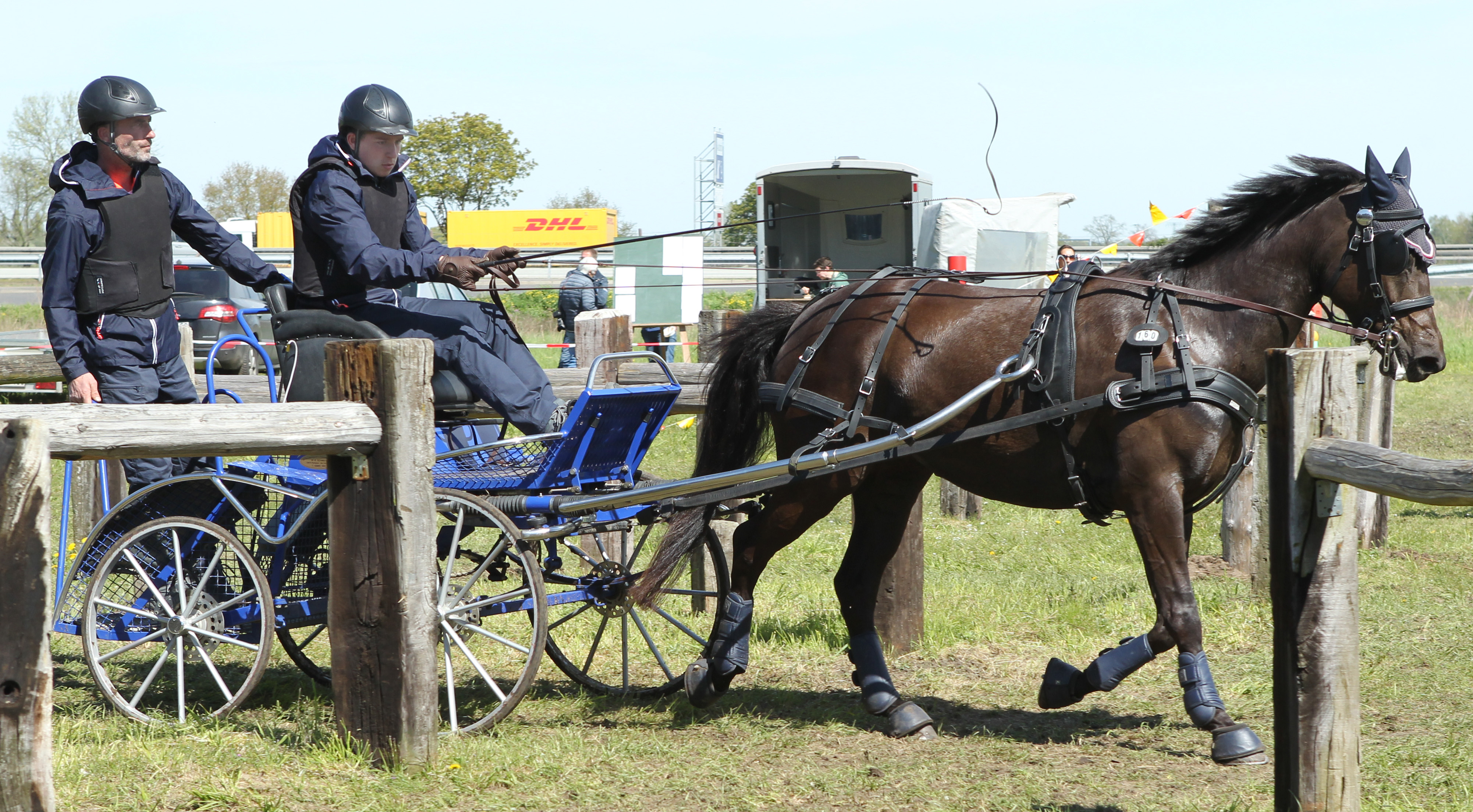Der Meistertitel bei den Pony-Einspännern ging an Jonas Drews aus Alt Meteln. © Jutta Wego