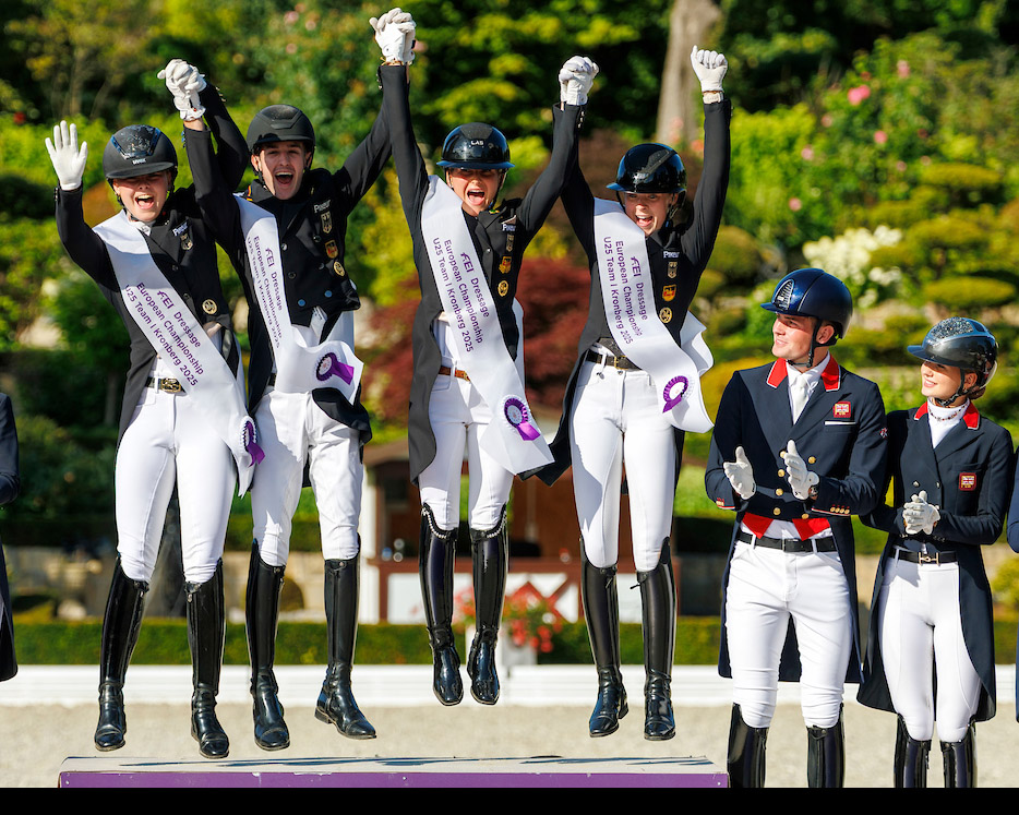 Kronberg: U25 EM Dressur: Deutsche Equipe holt Favoritensieg