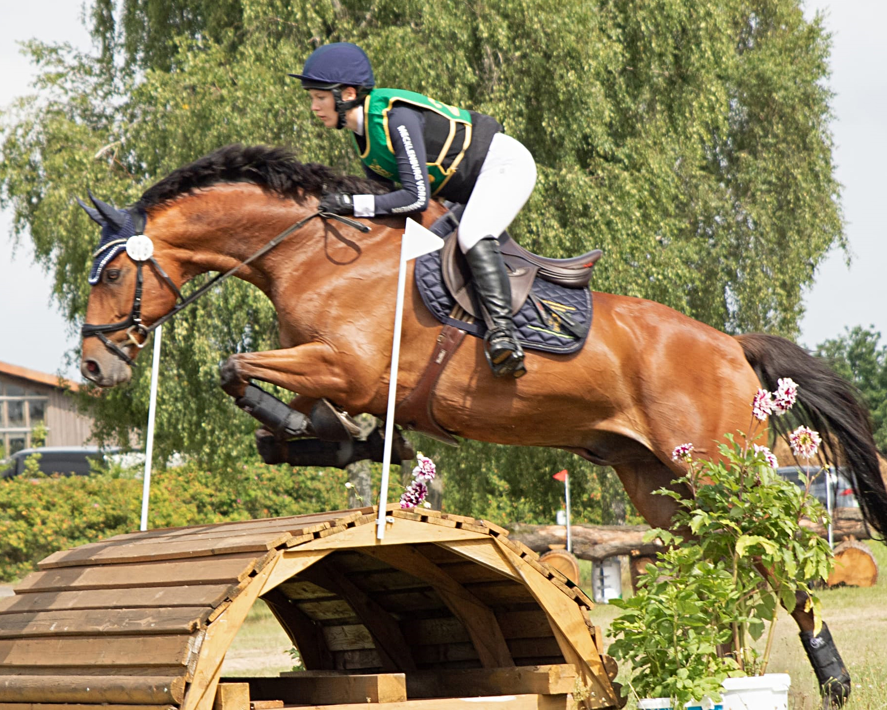 Helene Fischer mit Icare de Kibado.