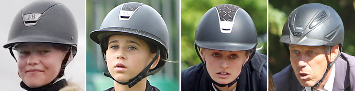 Springen v.l.: Fiona Zimmer, Fiby Sosna, Louise Schneider, Hartmut Roß.
