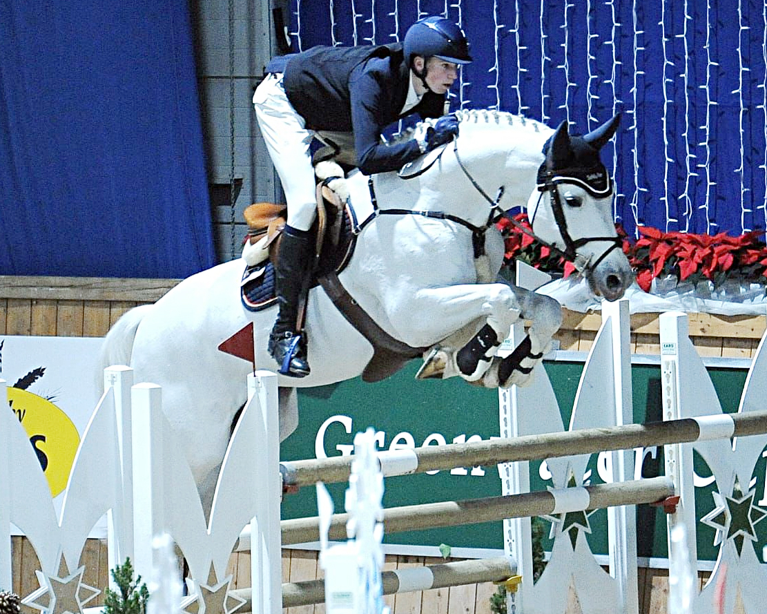 Aachen: Hendrik Greve Bronzemedaillengewinner bei den Jumping Youngstars der Jungen Reiter